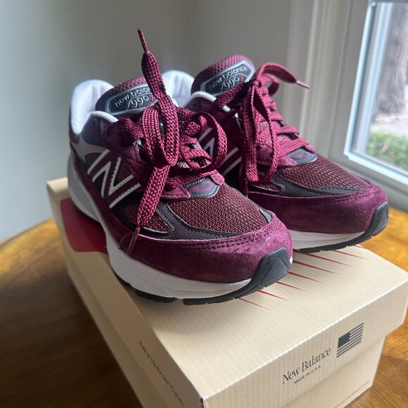 New Balance 990v6 x Teddy Santis Burgundy Tan main image 8